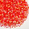 Resina Jelly Ab Diamante Tamaño Mixto Planos de Resina Redondos Fondo Diamante Uñas Arte DIY Pintura Diamante Pegatina Oso Violento Diamante al por Mayor