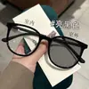 Nuevas gafas anti luz azul, ultraligeras, se pueden graduar, montura grande, aspecto natural, adelgazantes, elegantes, versátiles, montura de gafas que cambia de color