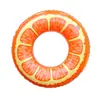 Flotador de natación infantil de verano, Divertido flotador inflable de frutas, Flotador de agua engrosado, Lindo juguete de piscina de dibujos animados