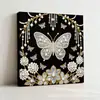 Accesorios para Pintura de Diamantes de Venta Caliente Transfronteriza Diamante 5D de Forma Irregular Hecho a Mano Bricolaje Marco de Madera Pegatinas Dibujos Animados Decoración de Interiores Pintura de Perlas