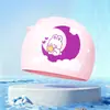 Toucas de Natação Infantis para Meninos e Meninas, Toucas de Natação de Silicone Que Não Apertam a Cabeça, Impermeáveis, Tamanho Grande, Toucas de Natação com Desenhos Animados Fofos Atacado