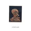 Explosiones transfronterizas Europa y Estados Unidos bajan el petróleo insignia de personaje de Van Gogh estilo pintura al óleo broche clásico arte de dibujos animados joyería al por mayor