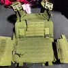Colete Tático Amazon Liberação Rápida Multifuncional Respirável Tecido Oxford Colete Campo Fã do Exército Uniforme de Treinamento