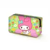 2026 Nuevo Bolso de Almacenamiento de Dibujos Animados My Melody Más Vendido Bolso de Almacenamiento de Lona para Estudiantes Bolso de Maquillaje Portátil con Cremallera