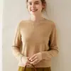 Baicai Rong 2026 Outono/Inverno Novo Tricô de Caxemira Camada Base Manga Longa Gola Redonda Solto Fashionável Versátil Suéter Quente