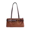 Bolso tipo Boston con acabado mate, estilo vintage para mujer, nueva colección otoño 2026, único, moderno y elegante, bolso de hombro/bolso de axila casual