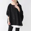 Qualidade Outono 2023 Estilo Neutro Suéter Casual Japonês e Coreano Feminino Poliéster Gola Redonda Suéter Feminino