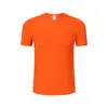 Camiseta de Malla Grande de Secado Rápido con Logo Personalizado, Ropa de Trabajo Publicitaria para Eventos de Grupo de Running de Maratón, Camisa Cultural de Cuello Redondo y Manga Corta