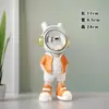Luxo Leve Astronauta Astronauta Enfeites Sala de Estar Quarto Armário de Vinho Armário de TV Estante Decoração de Casa Presentes Criativos
