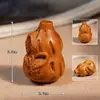 Acessórios Pequenos de Madeira de Jujuba, Pingentes de Escultura em Madeira de Nicho, Acessórios para Joias, Enfeites de Madeira, Acessórios DIY