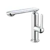 Grifo para lavabo de acero inoxidable 304 transfronterizo para baño, lavabo de encimera, lavabo, grifo de agua fría y caliente