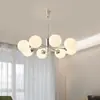 Luz principal moderna para quarto de estudo Bauhaus, luz geométrica de sala de jantar estilo industrial, lustre de arte de designer para hall de estar