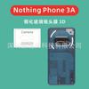 Adecuado para Nothing Phone 3A Película Templada Película para Lente Borde Curvo Película para Lente de Nothing Phone 3A