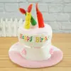 Chapéu de Bolo de Aniversário Chapéu de Festa para Apresentação Suprimentos para Baile de Máscaras Festa de Aniversário Chapéu de Aniversário Infantil Suprimentos de Decoração