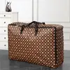 Bolsa de Empaque de Tela Oxford Bolsa Tejida Bolsa de Almacenamiento para Mudanza para Organización de Ropa Bolsa de Equipaje Portátil Almacenamiento de Viaje