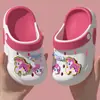 Zuecos rosas Pinkie Pie de My Little Pony para mujer para uso exterior, sandalias antideslizantes de playa para niños, zapatillas cerradas para niñas