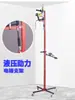 Soporte para taladro percutor eléctrico, marco de elevación hidráulico, perforación de techos para carpintería, diseño retráctil y plegable automático