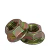 Tuerca de Seguridad Dentada con Brida Hexagonal Tuerca Antiaflojamiento Tuerca con Superficie de Brida Fabricante Punto