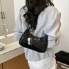 2026 Bolso de Axila de Moda, Bolso de Hombro de Alta Gama, Moderno y Sencillo, Casual y Ligero con Estampado de Piedra, Bolso Versátil para el Día a Día