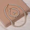 Collar de Perlas Shijia Estilo Coreano Calidad Shijia Cuentas Pequeñas de Arroz para Mujer Cadena para Clavícula Joyería Atmosférica de Gama Alta