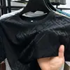 Camiseta Masculina de Verão com Manga Curta, Camiseta de Seda Gelada com Gola Redonda e Manga Meia-Manga em Algodão Mercerizado, Top de Seda de Amora, Mistura de Fibras Sintéticas Tendência