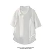 Camisa Polo Falsa de Duas Peças com Manga Curta para Homens, Novo Estilo de Verão com Rebites, Camiseta de Toque de Luxo com Gola de Lapela, Top de Meia-Manga, A partir de 1 Peça