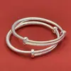 Pulsera de Plata de Ley 9999 Ping An Joy para Hombres, Mujeres y Bebés Conejitos Pulsera de Plata Infantil Regalo de Cumpleaños de Un Año Luna Llena