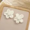 Accesorios de flor de hilo de cinco pétalos de malla DIY para flores de zapato Crocs accesorios de flor hechos a mano accesorios de joyería DIY flores de tela