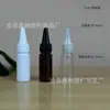 10ml 15ml 20ml 25ml 30ml 40ml Frasco Plástico Pontiagudo Frasco Transparente Pet Frasco para Recarga de Tinta