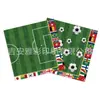 Decoración para Fiesta de la Copa Mundial de Fútbol Popular Transfronteriza Set de Suministros Servilleta Mantel Pancarta Diseño de Escena de Fiesta