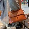 Bolso Grande de Piel de Vaca Encerada Bolso de Mano para Mujer Maletín Nueva Moda 2026 Bolso Tote de Hombro de Alta Gama para Viajes
