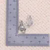 Accesorios Hechos a Mano DIY, Piezas de Joyería de Aleación de Plata Antigua, Colgantes de Reloj Vintage, Venta Caliente Transfronteriza