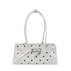 Moda 2026 Verano Nueva Moda Estilo Coreano Nicho Bolso de Mano de Lunares Versátil Estilo Coreano Bolso Cruzado para el Trabajo