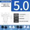 Tapón anticolisión de silicona resistente a altas temperaturas, tapón con almohadilla de pie cónica, tapón antipolvo con absorción de impactos, tapón de goma, tapa de tapón con orificio de alta elasticidad