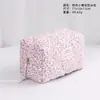 Bolsa de Cosméticos Pequeña Acolchada Floral Transfronteriza de Gran Capacidad Bolsa de Almacenamiento de Gama Alta Bolso de Mano Portátil