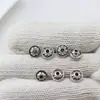Cuentas espaciadoras de ábaco tipo OVNI de 9 mm de aleación con espaciadores de OVNI estrella cuentas de ábaco de aleación accesorios para pulseras y collares DIY