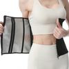 Modelador de Cintura e Abdômen com Zíper Revestido de Neoprene, Tamanho Grande Dispositivo Fitness para Controle e Ajuste Abdominal