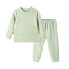 Roupa Íntima Térmica Infantil com Tecido Dupla Face Escovado, Conjunto Base (Blusa e Calça), Gola Meio Alta, Roupa Térmica para Meninos e Meninas