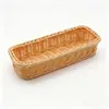 Tenedor cuchara cubertería occidental cesta tejida de ratán cesta escurridora cesta para cucharas cilindro cesta para cubiertos tejida de imitación ratán comercial caja de almacenamiento para palillos
