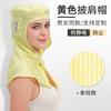 Gorro de trabajo protector de malla con rayas antiestáticas, de cobertura completa, para taller de fábrica GMP, limpio y sin polvo para niños