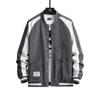 Jaqueta masculina de outono estilo coreano moderna jaqueta uniforme de baseball piloto esportiva casual versátil top da primavera e outono estiloso