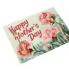 Manteles del Día de la Madre Transfronterizos, Ramos de Flores, Bendiciones de Agradecimiento, Manteles Festivos, Decoración Fotográfica para Restaurantes, Posavasos