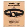 Pulsera de Moda Transfronteriza Europea y Americana Brazalete Tejido para Hombres Cierre de Acero Inoxidable Cuerda Roja de Mano para Pareja Joyería para Estudiantes
