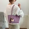 Bolsa de balde tecida estilo retrô transfronteiriço, de alta qualidade, com textura fosca, nova coleção outono/inverno 2026, moderna e prática para o dia a dia, bolsa de ombro ou de braço