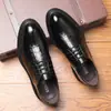Zapatos Casuales de Cuero Estilo Británico para Hombre de Otoño, Zapatos de Negocios de Cuero Genuino Talla Grande para Hombres Jóvenes, Zapatos Formales Sencillos, Marvel