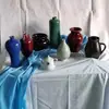 Pintura Natureza Morta Esboço de Natureza Morta Pote de Cerâmica Natureza Morta Conjunto de 10 Peças Esboço com Guache Materiais de Arte