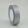 Cebolla Brillante Cebolla Plateada 2.5cm Cinta Caja de Regalo Empaque Lazo Flor de Cinta Cinta de Navidad Fábrica en stock