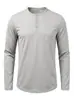 Blusa de manga longa gola redonda cor lisa masculina Amazon primavera e outono roupa de baixo blusa de moletom casual camada base