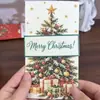 Libro de Tarjetas de Regalo Navideñas Casero Cascada
