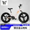 Bicicleta Infantil Shuai Ge Ciclista Pequeño Bicicleta de Montaña de Aleación de Magnesio para Niños y Niñas de 6 a 12 Años Bicicleta de Montaña de Velocidad Variable